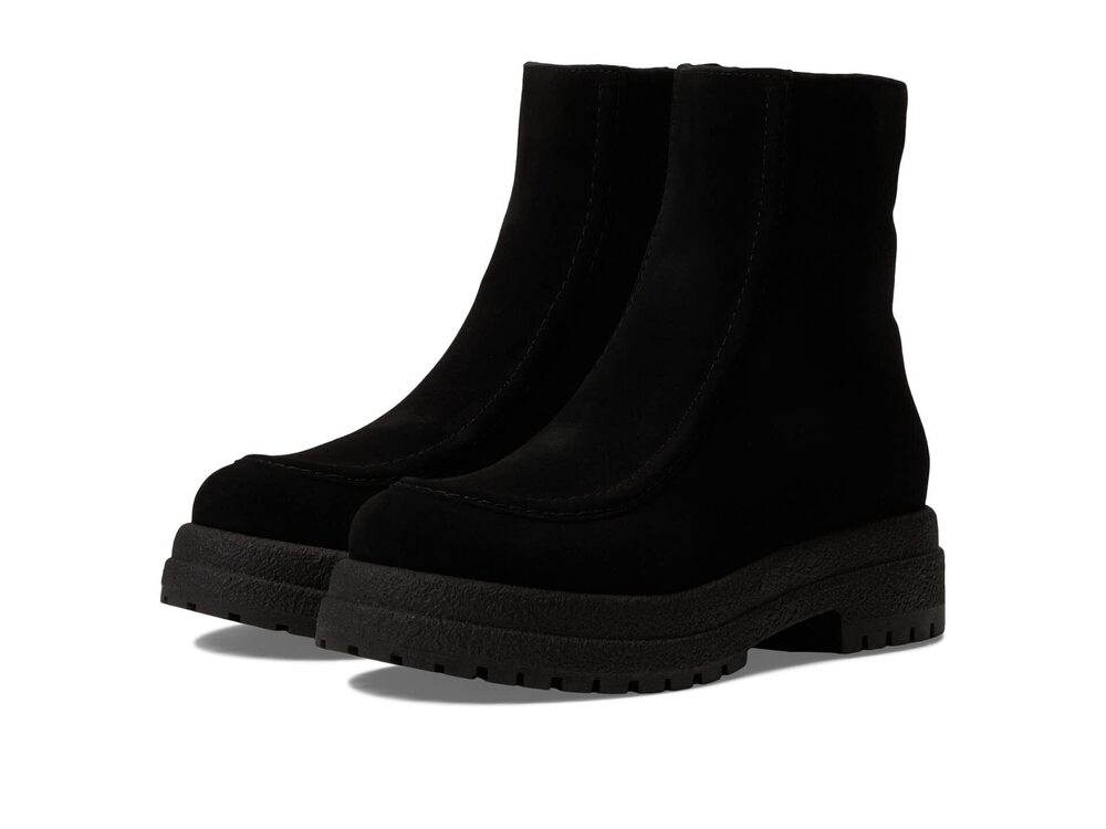 LA CANADIENNE VIOLET BLACK SUEDE 9 M (B)